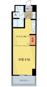 ベルシティ榴ヶ岡の間取り画像