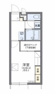 レオパレスガーデンハイツ富田の間取り画像