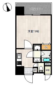 レクシア阪南町の間取り画像