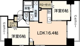 グレイスコート昭和町の間取り画像