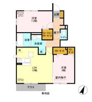 エーデルハイム Eの間取り画像