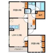 BELLE VUEの間取り画像