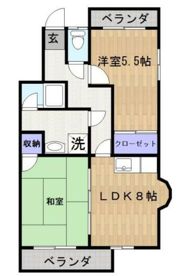 ベイウィンドーの間取り画像