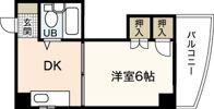 Calm南竹屋町の間取り画像
