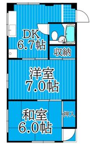 ケーエスビルの間取り画像