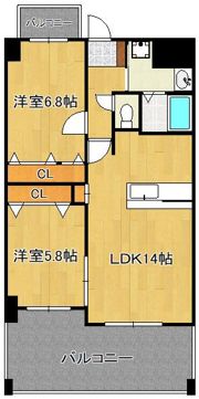 ビッグファミリー葛原の間取り画像