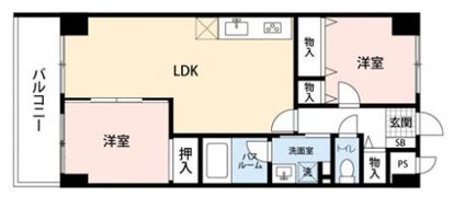 プレジデント1の間取り画像