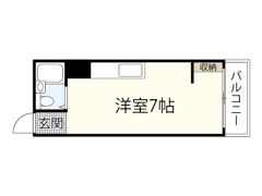 岡本ビル（舟入川口町）の間取り画像
