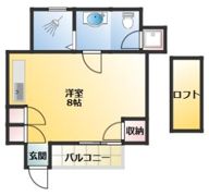 サンダーソンレジデンスの間取り画像