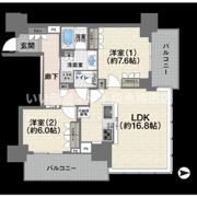 グランドメゾン新梅田タワーザクラブレジデンスの間取り画像