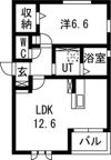 ウィズハイム新井町の間取り画像