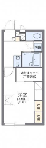 レオパレス成田空港Bの間取り画像