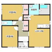 田宮2丁目住宅A棟B棟の間取り画像
