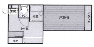 テラスパーク吹田の間取り画像