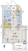 プレサンス京都御所東の間取り画像