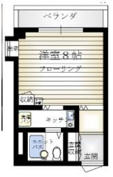 ジョイフル六甲Ⅴの間取り画像