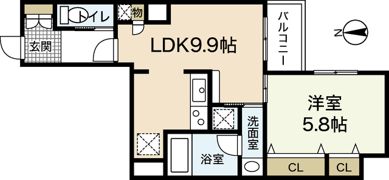 ル・シエルの間取り画像