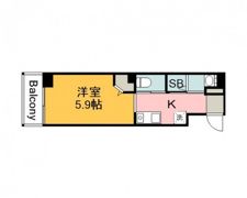 LE DOME府中の間取り画像