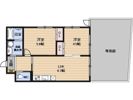 La vita 庭井の間取り画像