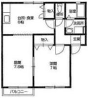 カーサ・ミラソーレの間取り画像