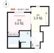 ハーミットクラブハウスmix三ツ沢下町（仮）の間取り画像