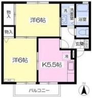 ヴィルヌーブBの間取り画像