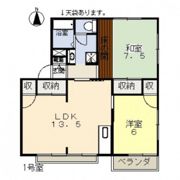 メルベイユ・ナカヤマC棟の間取り画像