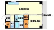 タウンハイツ大和の間取り画像