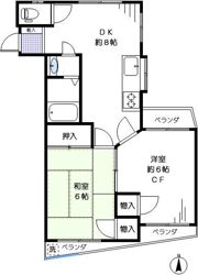 宮前グリーンハイツの間取り画像