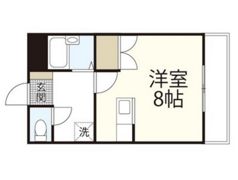 セントフォレスト北長瀬の間取り画像