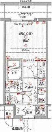 エスリード梅田グランノースの間取り画像