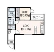 fika（フィーカ）戸畑の間取り画像