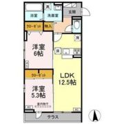 (仮)D-ROOM宮城野区小田原2丁目Aの間取り画像