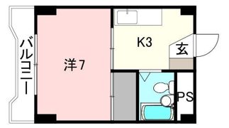 キジヤ千舟ビルの間取り画像