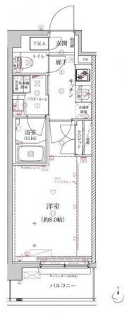 クレイシア森下の間取り画像