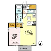 パティオ桃李の間取り画像