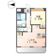 メルヴェール西深津の間取り画像