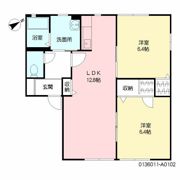 シャーメゾン中井の間取り画像