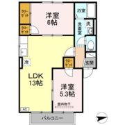 のぎくA棟の間取り画像