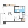 クロスレジデンス大阪新町の間取り画像