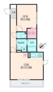 ドルフ安藤橋Ⅴの間取り画像