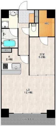 グランディール布施の間取り画像