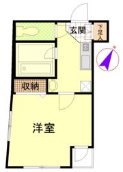 ゼフィール横濱の間取り画像