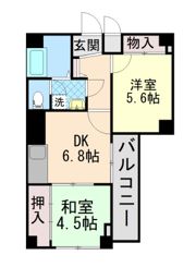 マンション逸の間取り画像