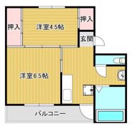 ヴィラナリー豊岡2号棟の間取り画像