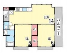 リュエル岡本の間取り画像