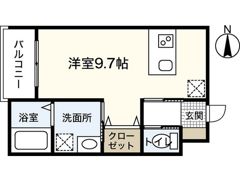 Le Rivage 大町東の間取り画像