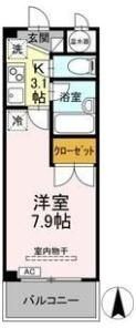 シティオ岩倉の間取り画像