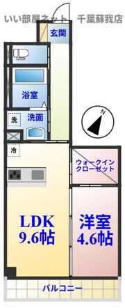 ヌヴェルセゾンの間取り画像