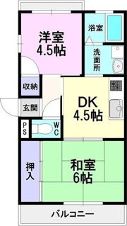 アイリス中平の間取り画像